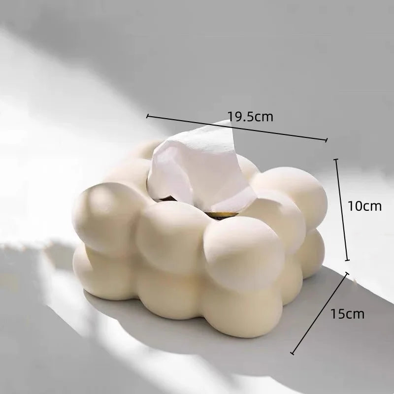 FLOCKED PORCELAIN BOXES