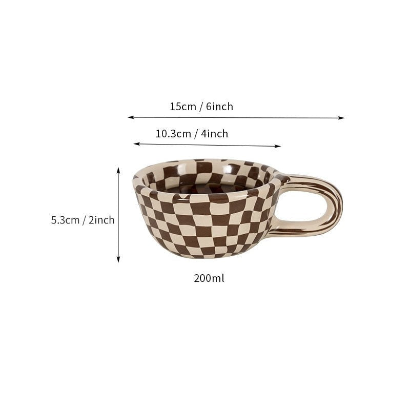 CHESSBOARD MUG