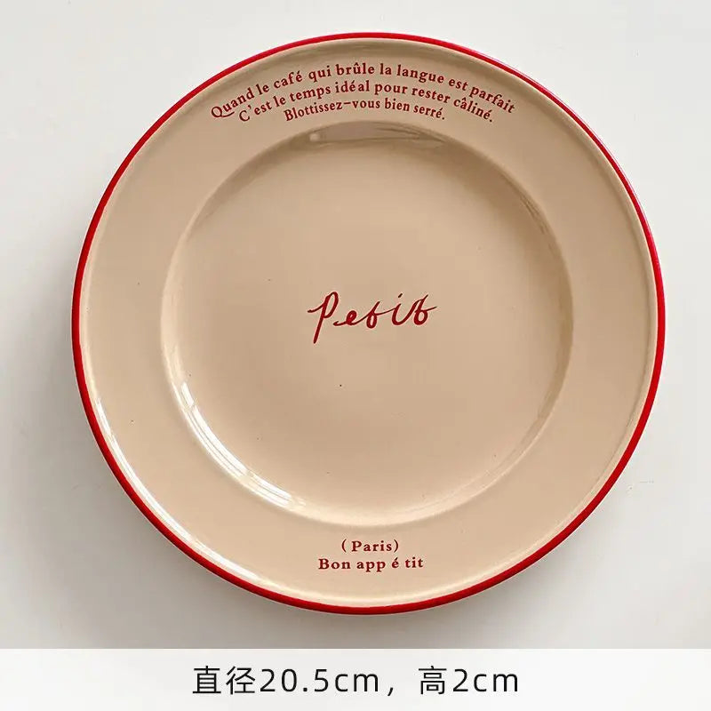 LETTER PLATES