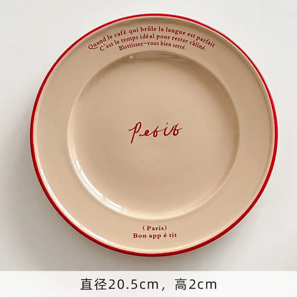 LETTER PLATES