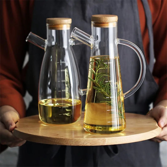 GLASS OIL BOTTLE