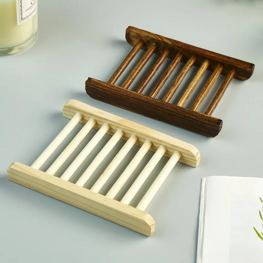 WOODEN SOAP TRAY