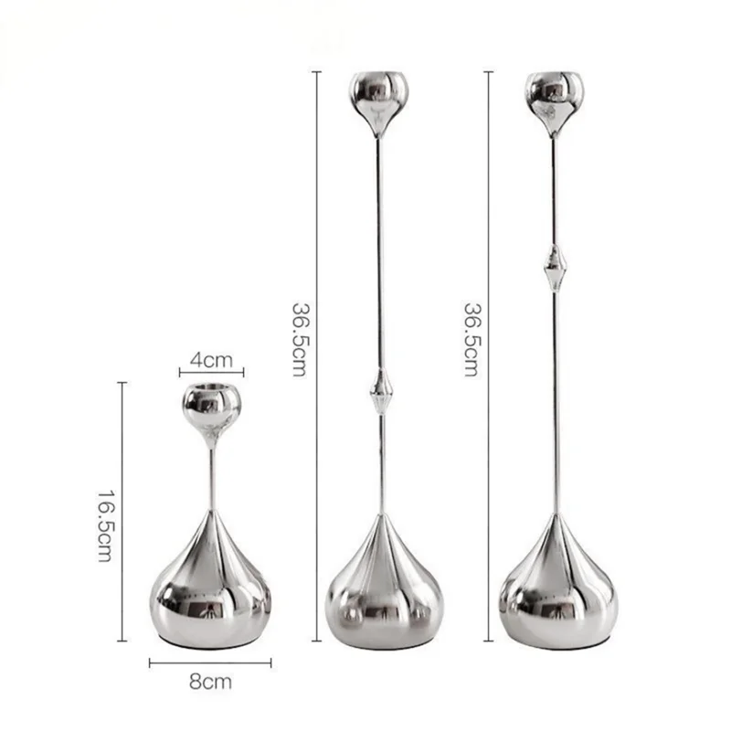DROP CANDLE HOLDER 3 PCS