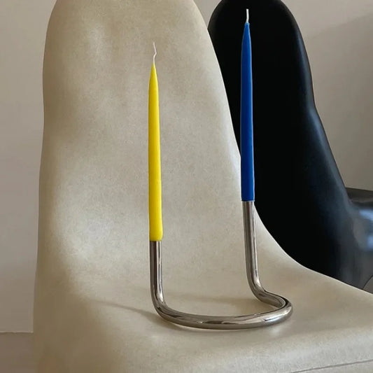U-SHAPED CANDLESTICK HOLDER