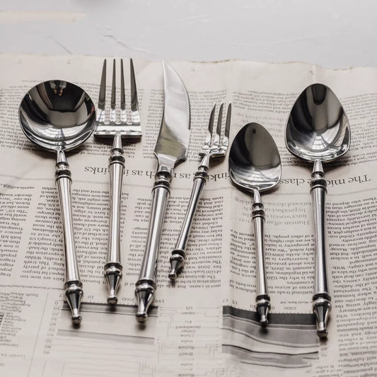 STEEL CUTLERY SET