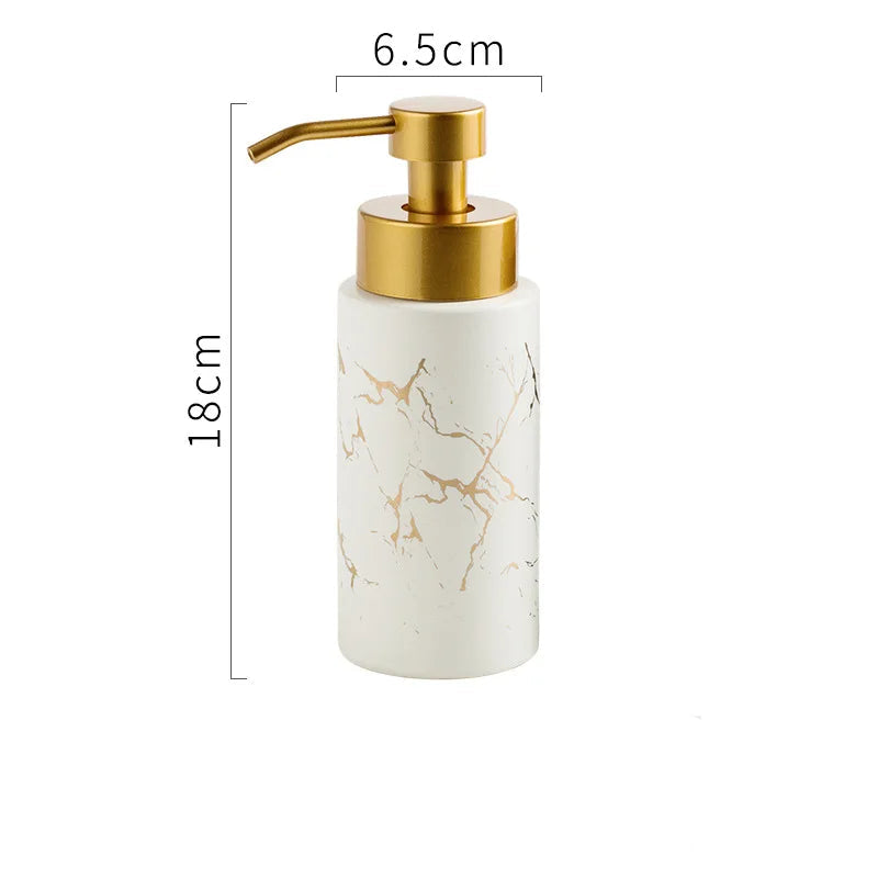SOAP DISPENSER SNOW