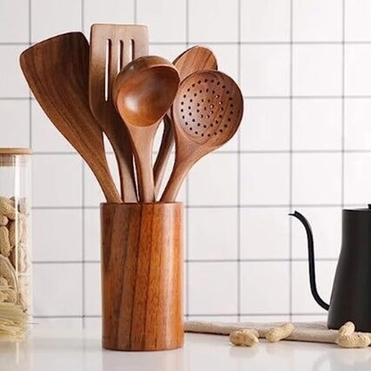 COOKING SET WOOD