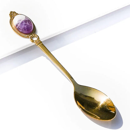 GOLDEN COFFEE SPOON ALCH