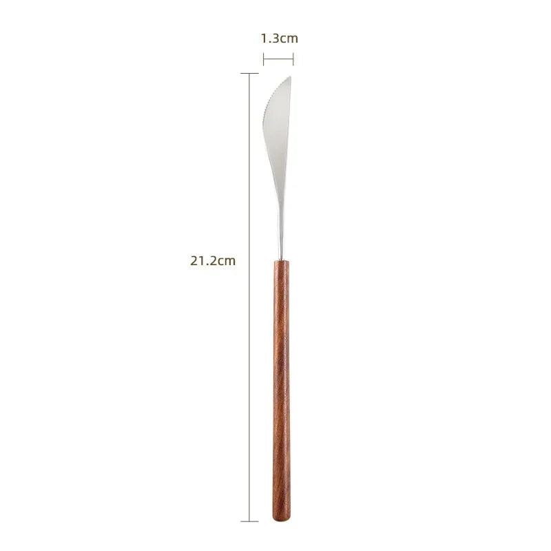 ROSEWOOD CUTLERY SET
