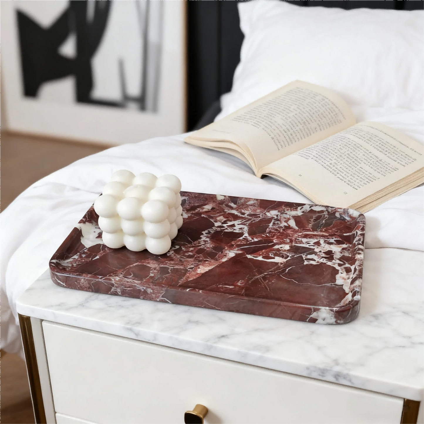ROSSO TRAY CERAMIC