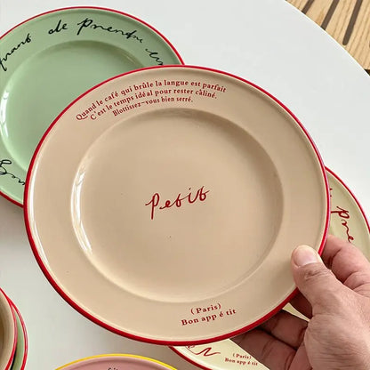 LETTER PLATES