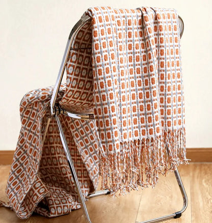 KNITTED PATTERN BLANKET