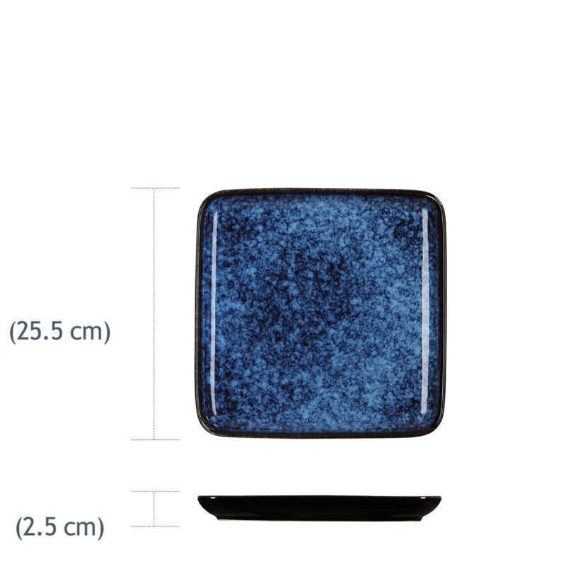 SQUARE PLATE SET FOREST