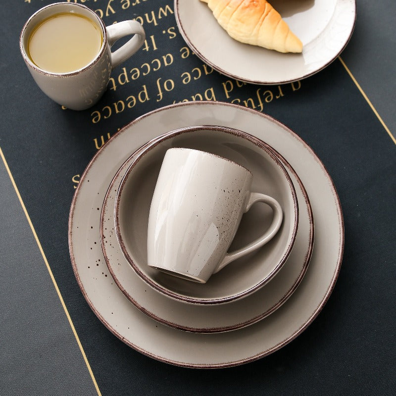 DINNERWARE SET STONE