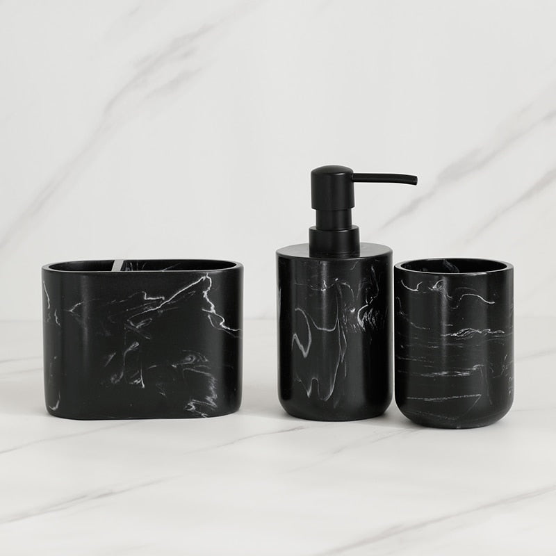 DARK RESIN SET - CASA PAPAYA | HOME