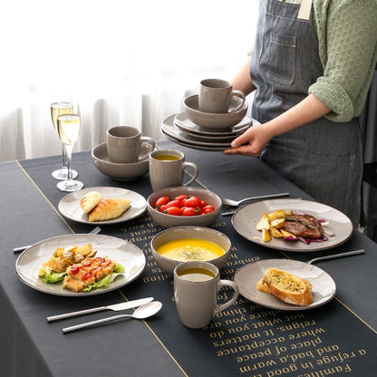 DINNERWARE SET STONE