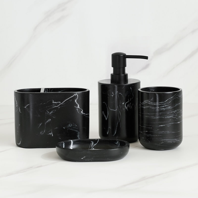 DARK RESIN SET - CASA PAPAYA | HOME