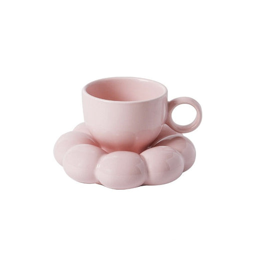 ROSE PUFFY COFFEE MUG