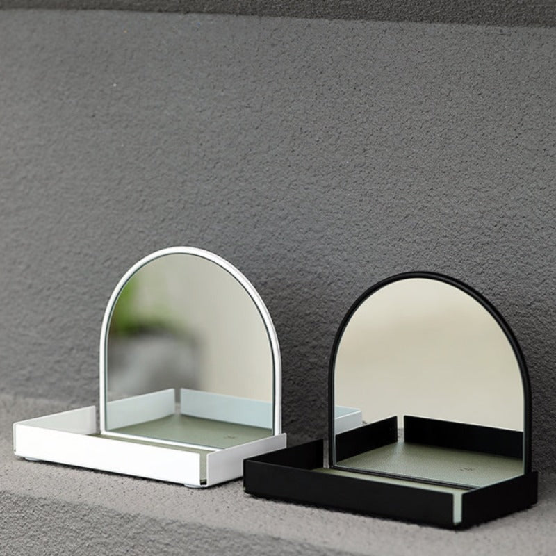 COSMETIC ORGANIZER MIRROR