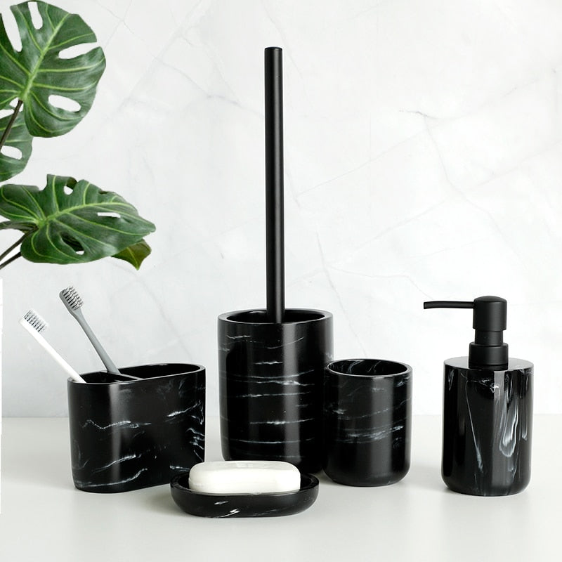 DARK RESIN SET - CASA PAPAYA | HOME