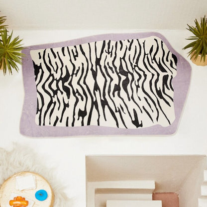 ROSE ZEBRA RUG