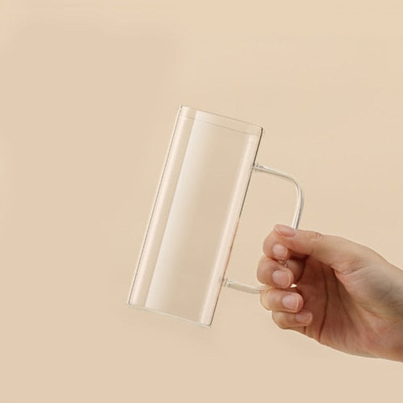 SQUARE GLASS MUG