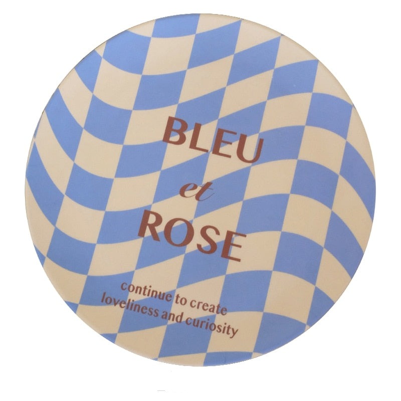 BLEU ET ROSE BAMBOO PLATE