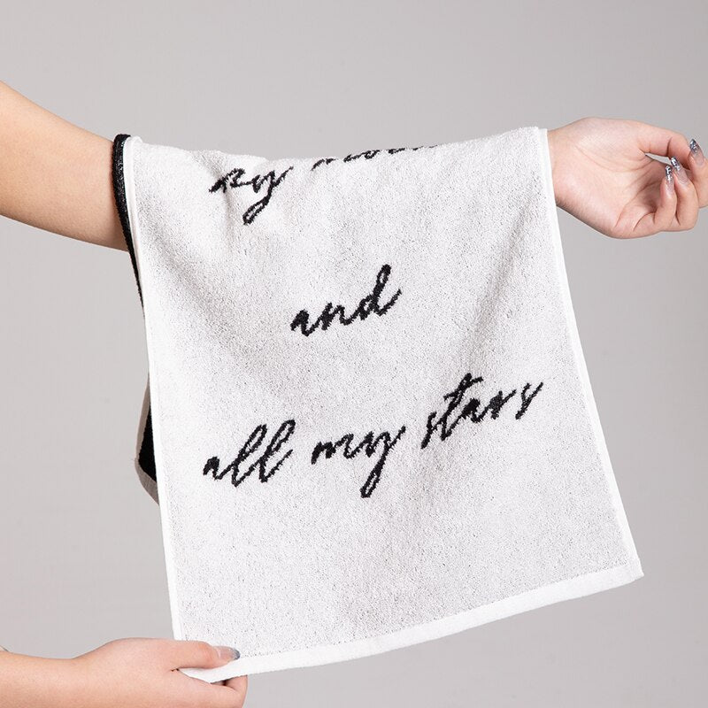 LETTERS TOWEL - CASA PAPAYA | HOME