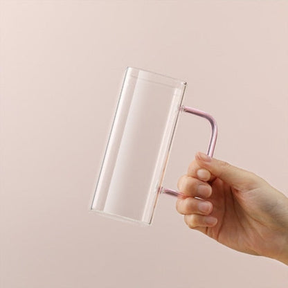 SQUARE GLASS MUG