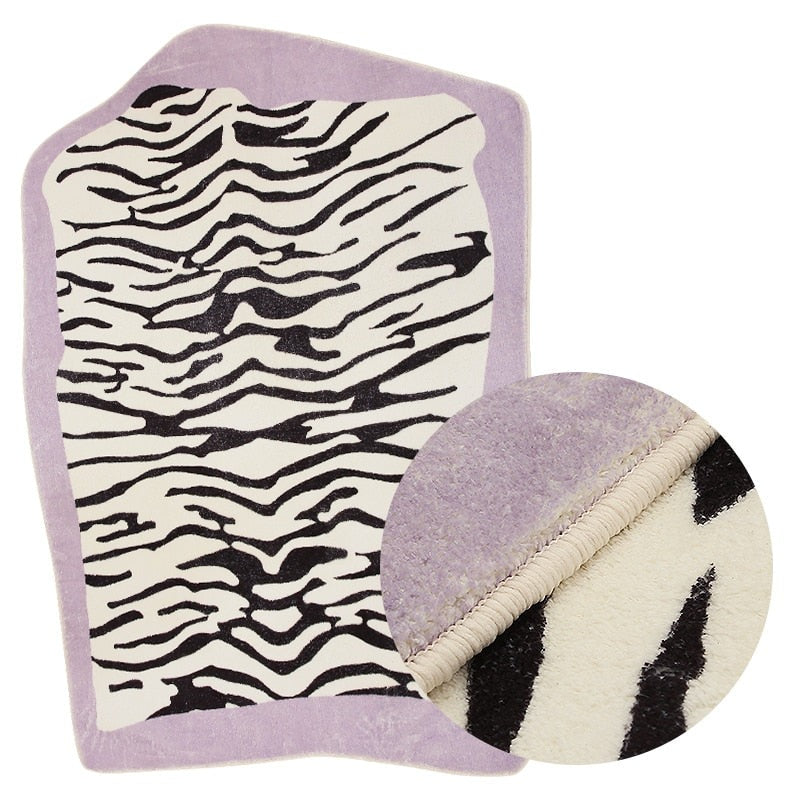 ROSE ZEBRA RUG