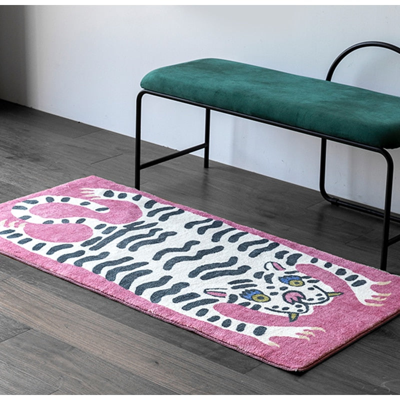 PINK TIGER CARPET - CASA PAPAYA | HOME