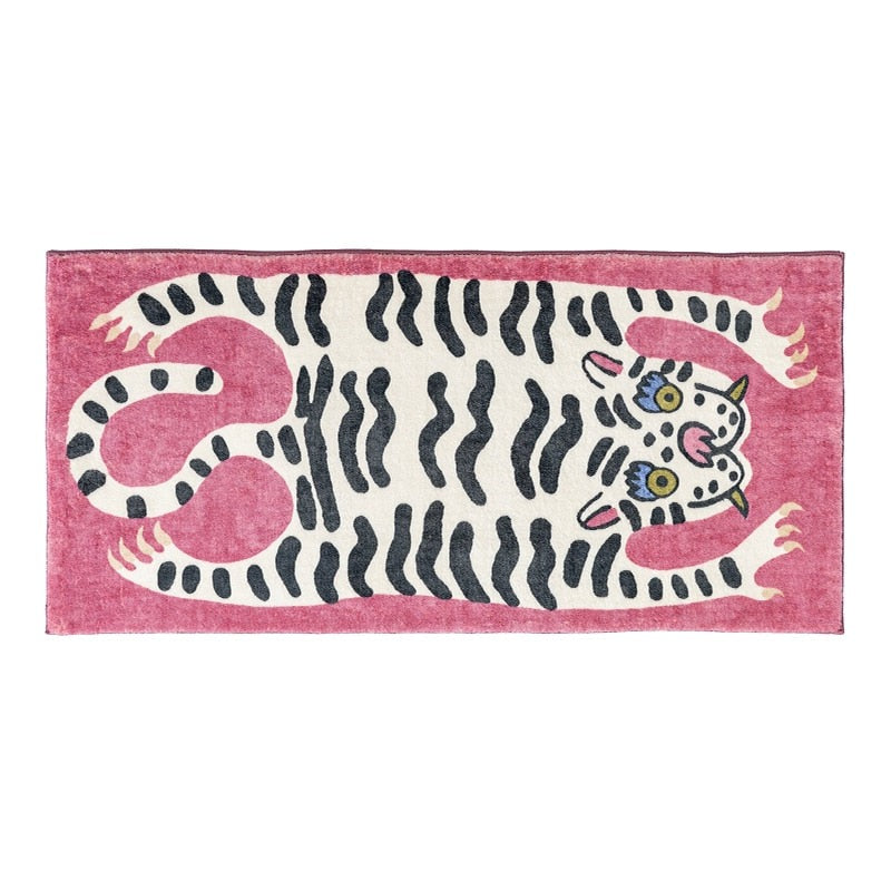 PINK TIGER CARPET - CASA PAPAYA | HOME