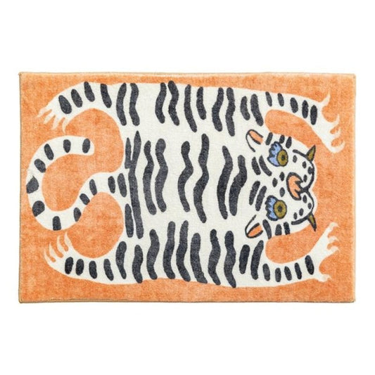 ORANGE TIGER CARPET - CASA PAPAYA | HOME