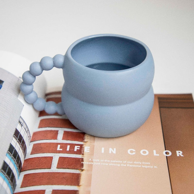 CREAMY CERAMIC MUG - CASA PAPAYA | HOME