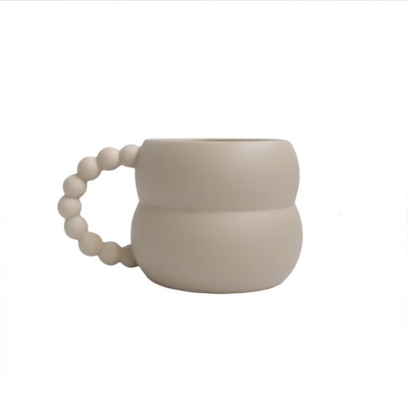 CREAMY CERAMIC MUG - CASA PAPAYA | HOME