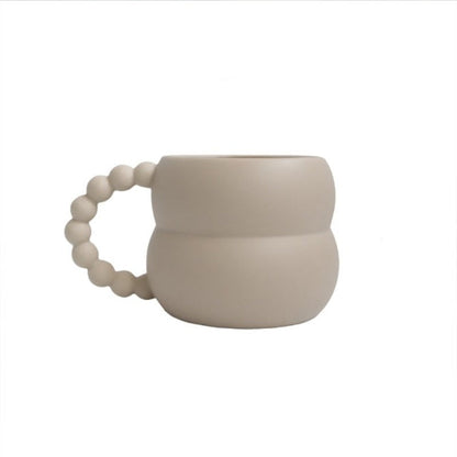 CREAMY CERAMIC MUG - CASA PAPAYA | HOME