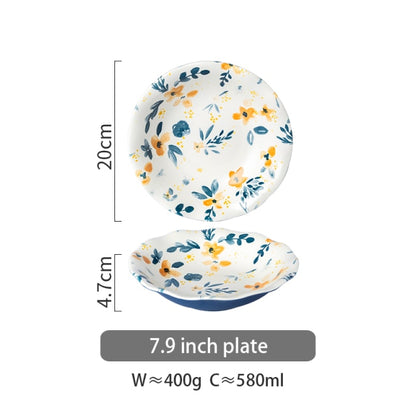 FLORAL DINING SET - CASA PAPAYA | HOME