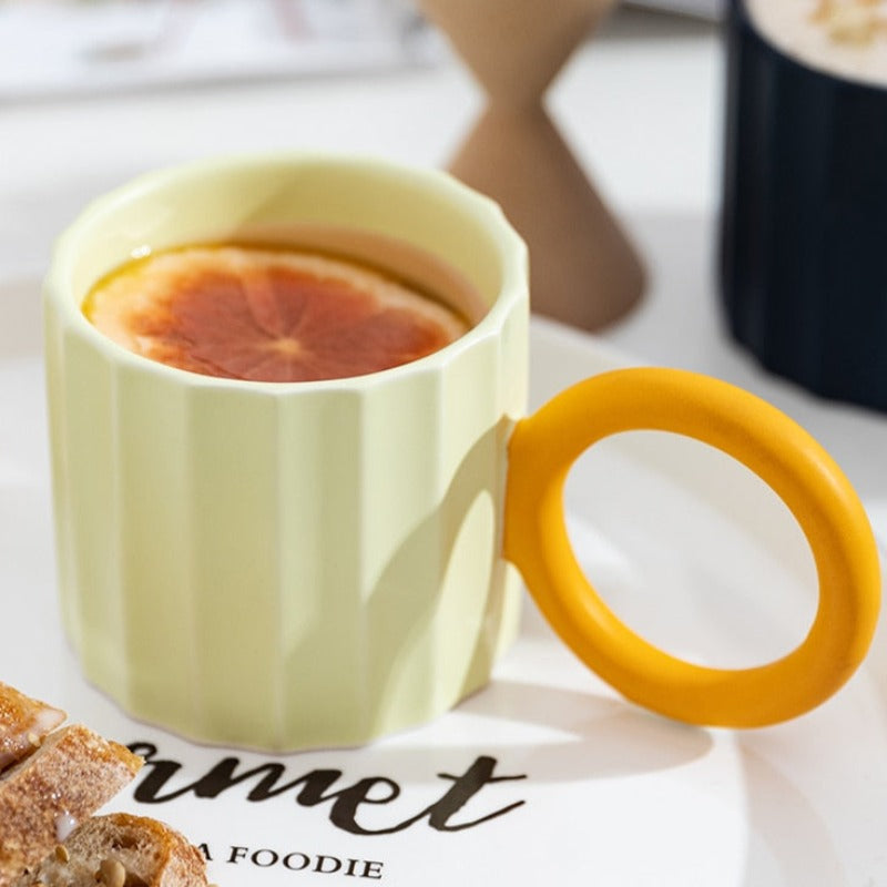 RING HANDLE MUG - CASA PAPAYA | HOME